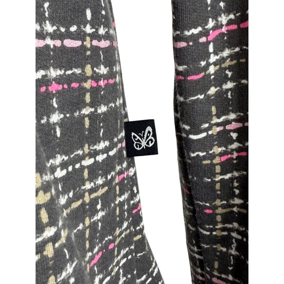 Y2K Self Esteem Ruffle Plaid Jacket Cardigan - Dark Academia Whimsigoth Coquette - Picture 13 of 16